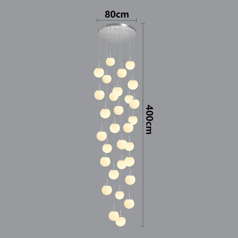 Suspension moderne en acrylique pour salon et salle à manger, lumière réglable