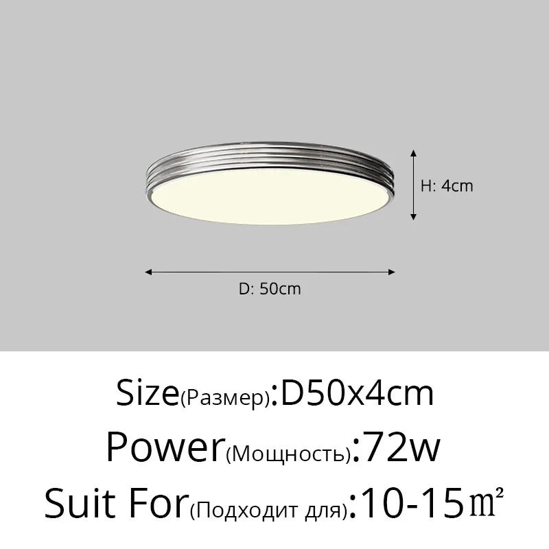 Plafonnier rond Bauhaus vert en métal LED pour ambiance cosy