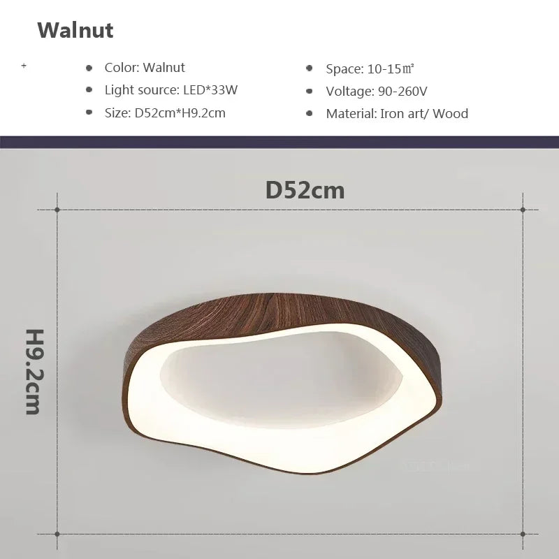 Plafonnier LED design fleur minimaliste en fer noir, blanc et gris, lumière douce et modulable