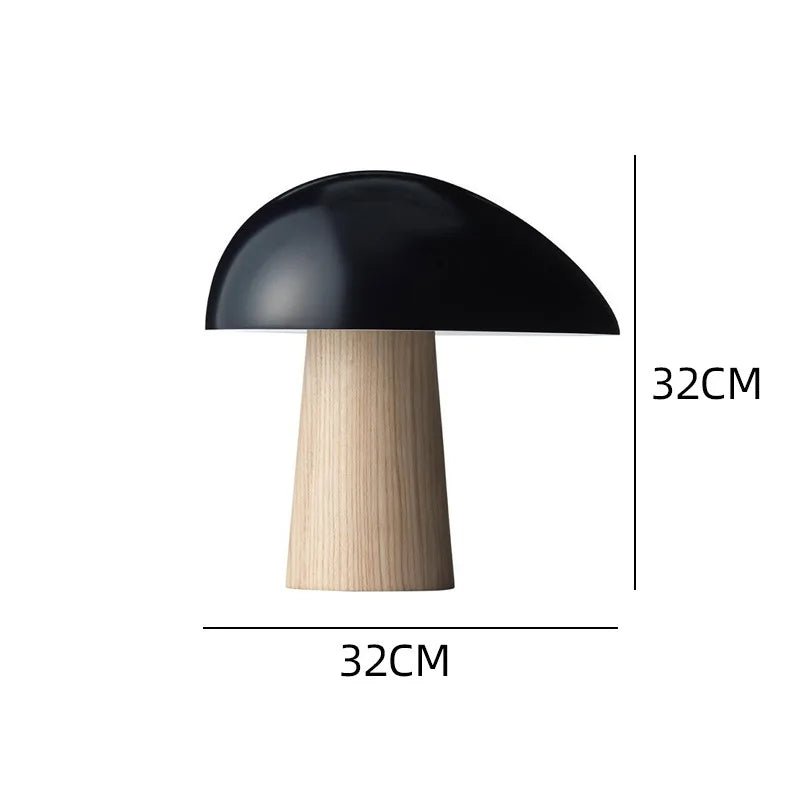Lampe de table design scandinave en forme de champignon, luminaire décoratif pour bureau et salon - Luminous Place