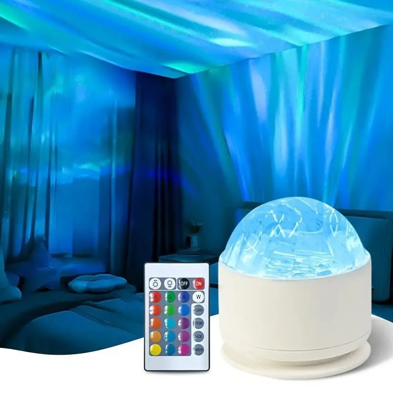 Lampe Enfant Veilleuse LED Galaxy 16 Couleurs Rotative USB Ambiance - Luminous Place