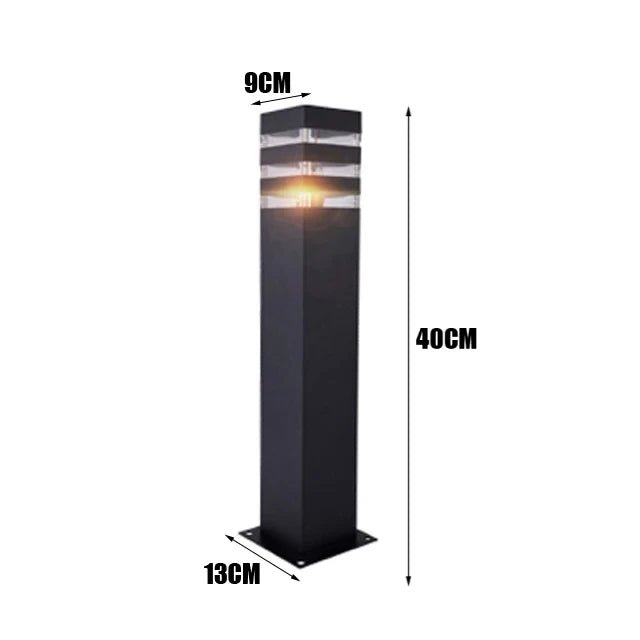 Luminaire Extérieur LED en Aluminium Étanche E27 pour Pelouse et Jardin - Luminous Place