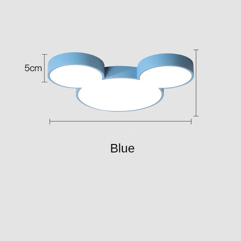 Plafonnier LED Design Nordique Créatif avec Télécommande, Luminaire Décoratif pour Salon et Enfant