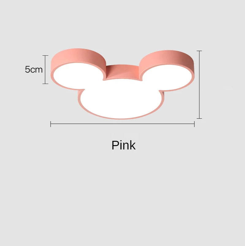 Plafonnier LED Design Nordique Créatif avec Télécommande, Luminaire Décoratif pour Salon et Enfant