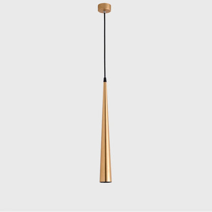 Suspension LED COB moderne en aluminium, lumière blanche chaude, 27-46 cm, 5W