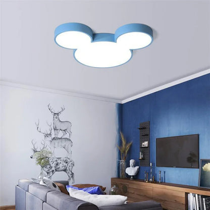 Plafonnier LED Design Nordique Créatif avec Télécommande, Luminaire Décoratif pour Salon et Enfant