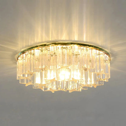 Plafonnier LED Cristal Moderne 3W-5W pour Couloir et Hall AC90-260V