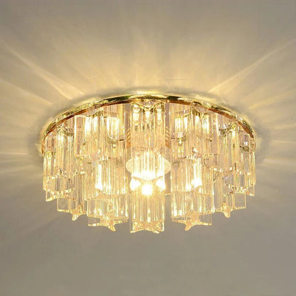 Plafonnier LED Cristal Moderne 3W-5W pour Couloir et Hall AC90-260V
