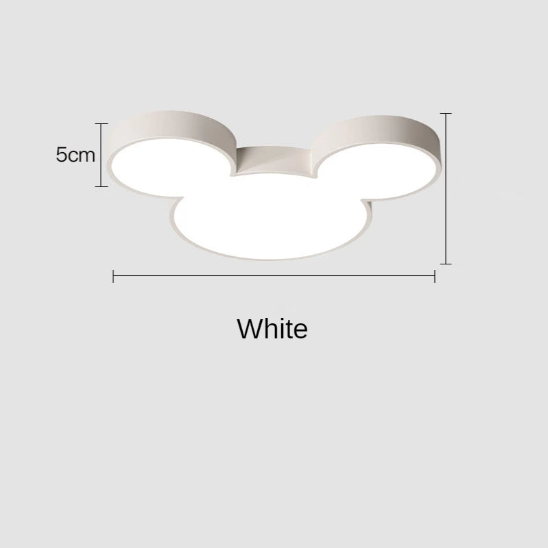 Plafonnier LED Design Nordique Créatif avec Télécommande, Luminaire Décoratif pour Salon et Enfant