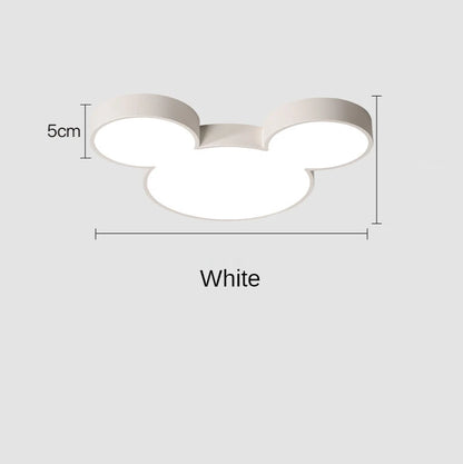 Plafonnier LED Design Nordique Créatif avec Télécommande, Luminaire Décoratif pour Salon et Enfant