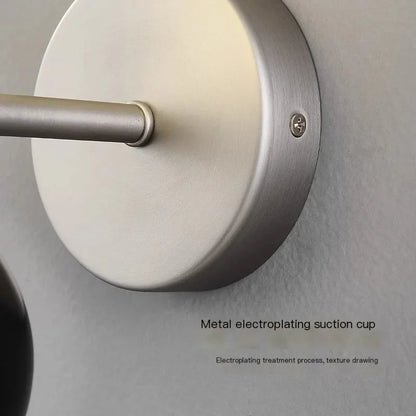 Applique Murale LED Nordique en Pierre, Lumière Ambiance Cosy Haut de Gamme