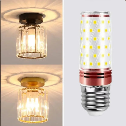 Plafonnier LED Nordique en acrylique et fer E27 pour intérieur