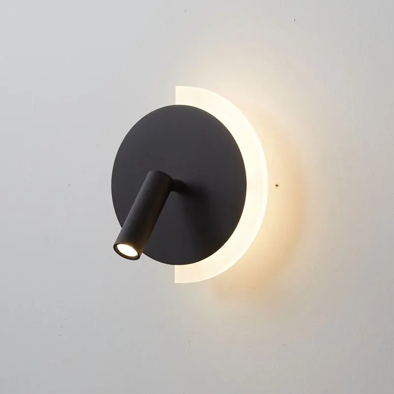 Applique Murale LED Design Moderne en Métal avec Lumière Blanche Chaude, Ambiance Cosy pour Salon et Chambre