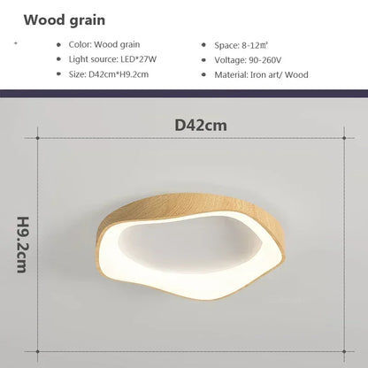 Plafonnier LED design fleur minimaliste en fer noir, blanc et gris, lumière douce et modulable