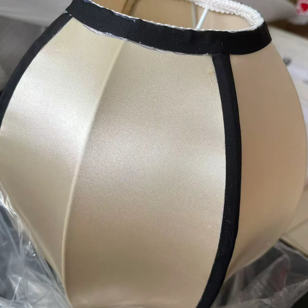 Suspension lanterne en soie Zen style japonais médiéval pour salon