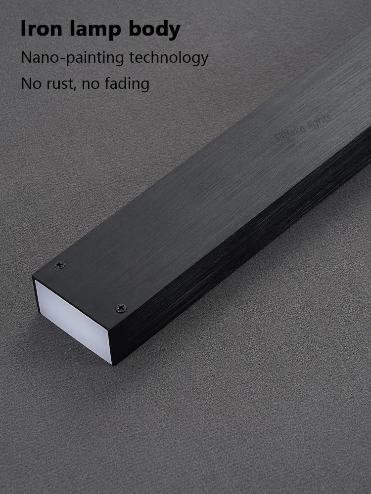 Suspension moderne design créatif en métal pour salle à manger, lumière chaude