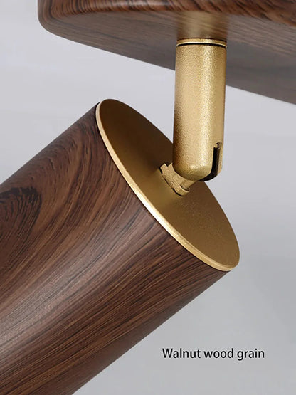 Plafonnier LED en aluminium à têtes réglables, ampoule GU10, 110-220V