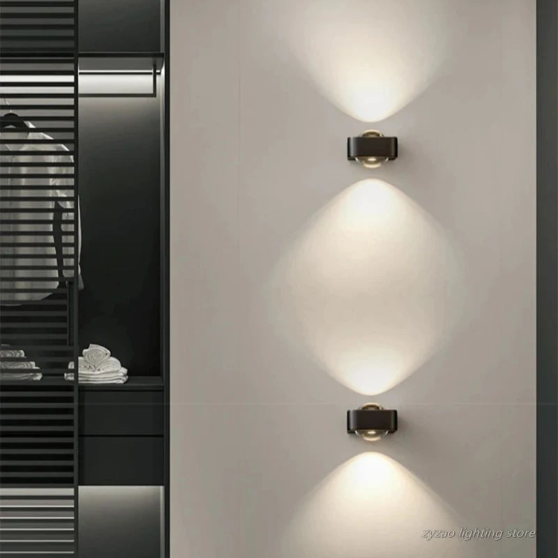 Applique Murale Design Moderne Italien en Acier Inoxydable LED pour Salon et Chambre