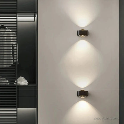 Applique Murale Design Moderne Italien en Acier Inoxydable LED pour Salon et Chambre