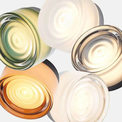 Applique Murale Ronde en Verre Transparent au Design Nordique Moderne, Luminaire Décoratif pour Chambre et Hôtel