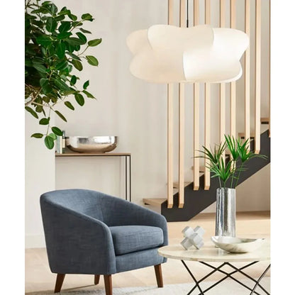 Suspension en soie E27 Wabi Sabi - Plafonnier minimaliste pour salon et bureau