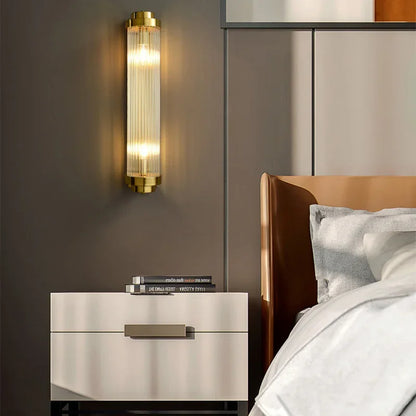 Applique Murale LED Cristal Moderne, Éclairage Ambiance Salon et Chambre