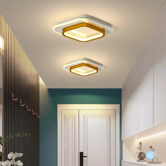 Plafonnier LED moderne 3 couleurs réglable pour chambre et salon