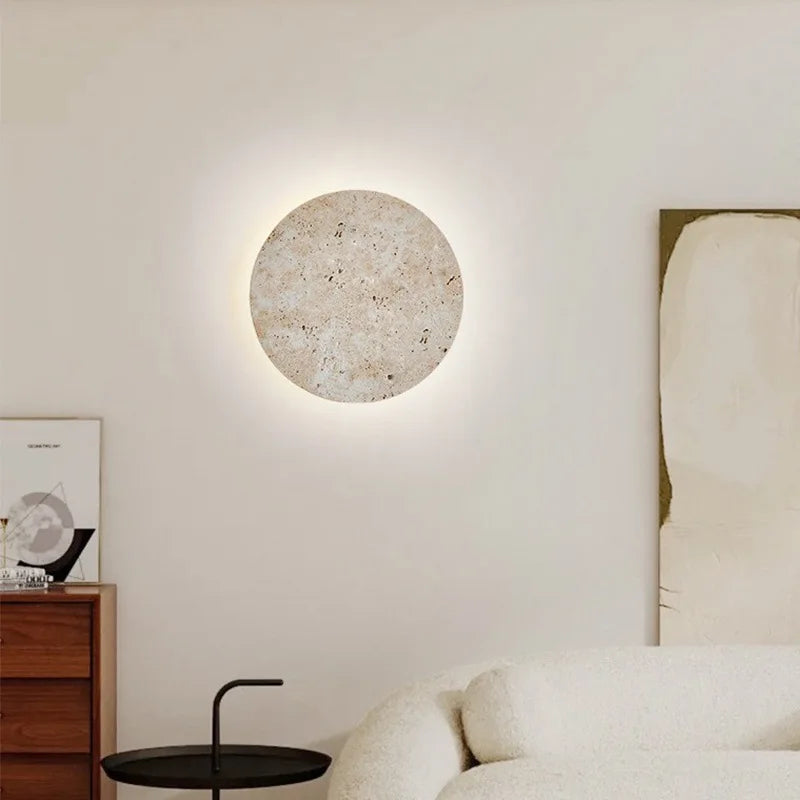 Applique Murale Pierre LED Nordique Luxe pour Salon et Chambre
