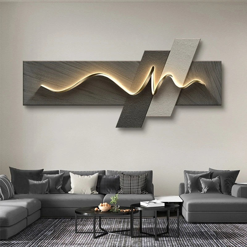 Applique Murale Moderne Luxe Style Wabi Sabi LED Cristal Aluminium