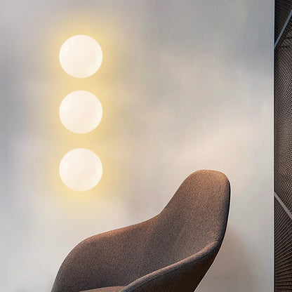 Applique Murale Design Moderne en Verre Transparent G9 pour Salon et Couloir