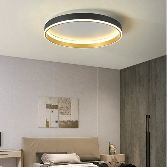 Plafonnier LED moderne en aluminium pour intérieur design élégant