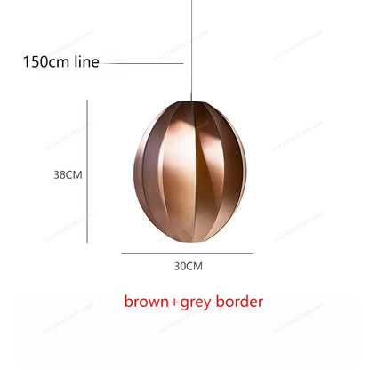 Suspension lanterne en soie Zen style japonais médiéval pour salon