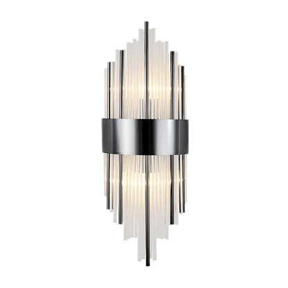 Applique Murale LED Cristal Moderne, Éclairage Ambiance Salon et Chambre