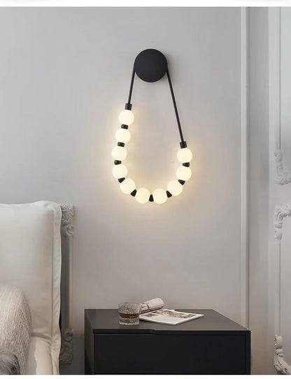 Applique Murale Moderne en Alliage LED, Luminaire Décoratif pour Chambre et Salon