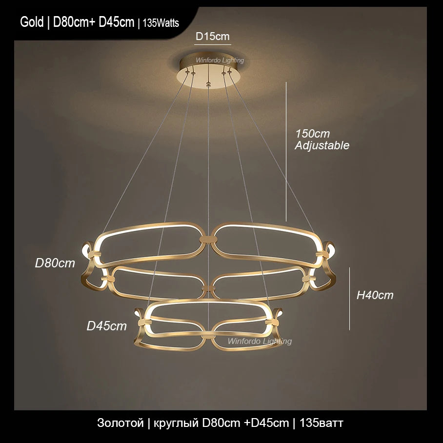 Plafonnier LED rectangulaire minimaliste en nickel brossé, design moderne et luxueux pour intérieur