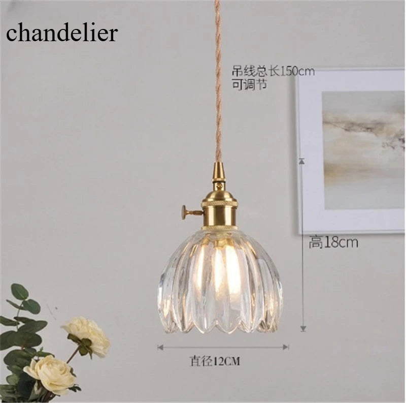 Applique Murale Moderne en Verre à Fleurs LED pour Chambre et Bureau