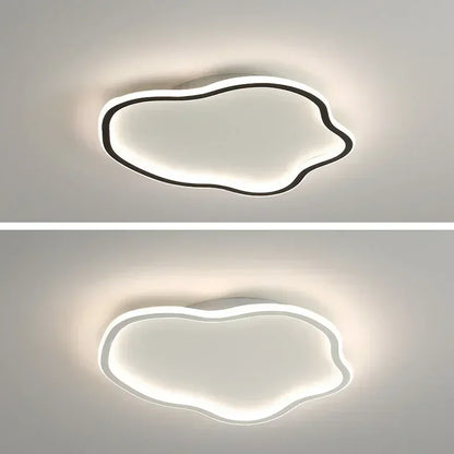 Plafonnier LED suspendu design nordique en acrylique et métal, éclairage intérieur cosy