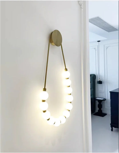 Applique Murale Moderne en Alliage LED, Luminaire Décoratif pour Chambre et Salon