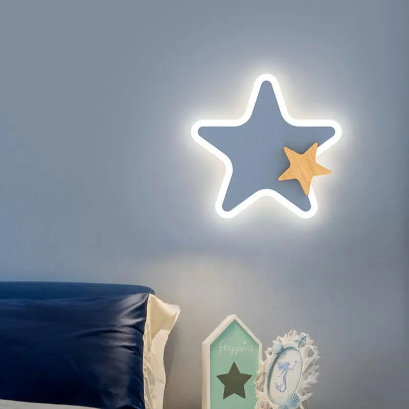 Applique Murale LED Moderne Fusée en Aluminium pour Chambre Enfant