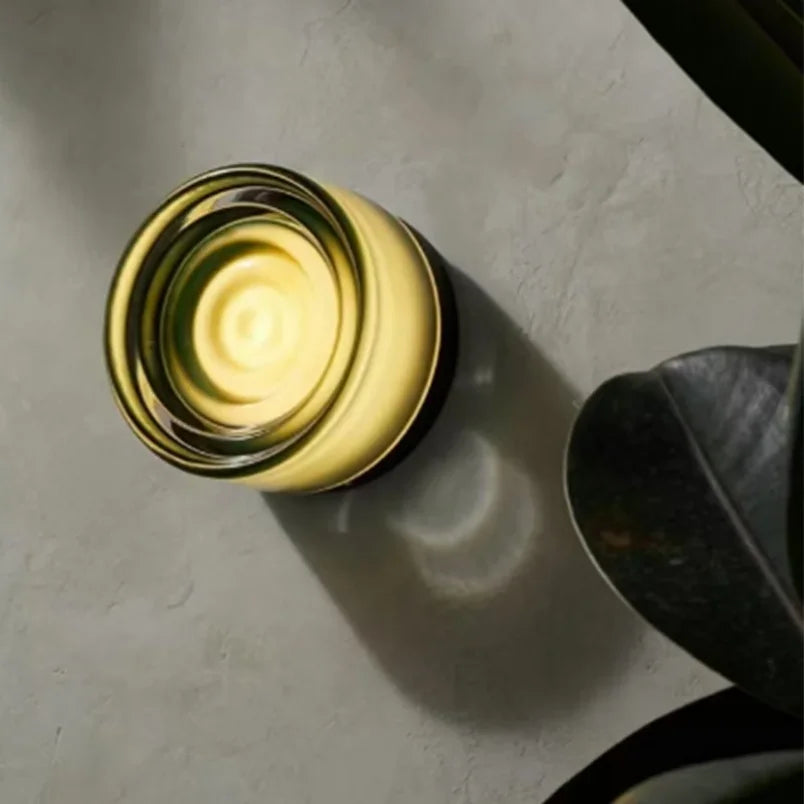 Applique Murale Ronde en Verre Transparent au Design Nordique Moderne, Luminaire Décoratif pour Chambre et Hôtel