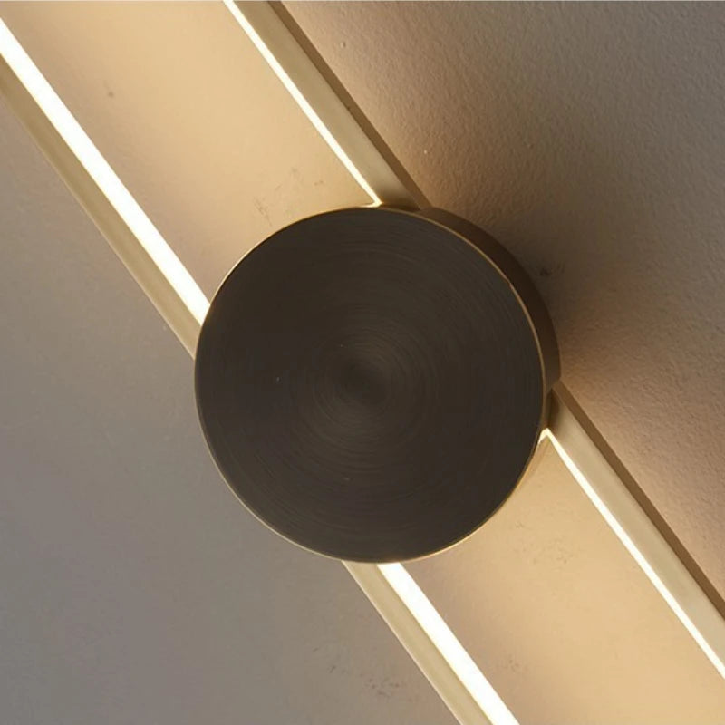 Applique Murale LED Moderne Longue en Aluminium pour Salon et Chambre