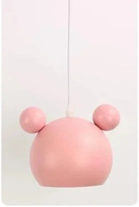 Suspension LED Mickey design moderne en alliage, luminaire d’intérieur pour chambre d’enfant