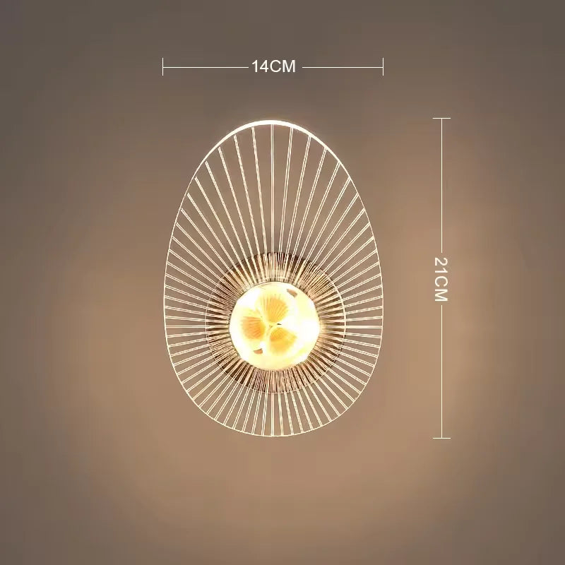 Suspension nordique design lotus en acrylique pour salle à manger et cuisine