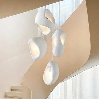 Suspension Villa Nordique Wabi Sabi LED E27 Design Créatif Loft Bar