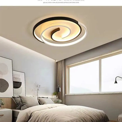 Plafonnier LED Carré Moderne en Aluminium, Lumière Dimmable et Ambiance Chaleureuse