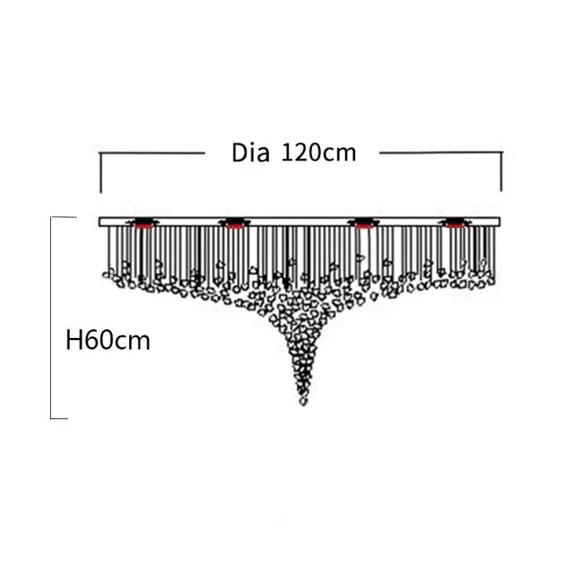 Lustre LED moderne en cristal pour escalier et salon, lumière chaude
