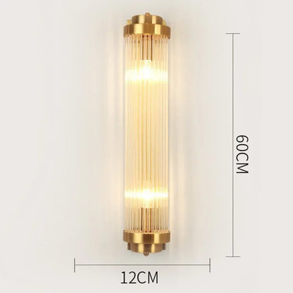 Applique Murale LED Cristal Moderne, Éclairage Ambiance Salon et Chambre