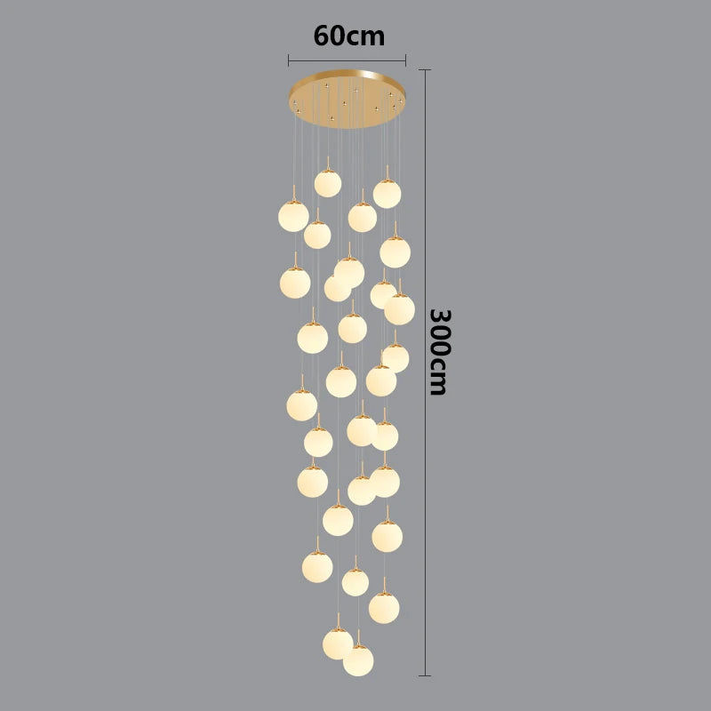 Suspension moderne en acrylique pour salon et salle à manger, lumière réglable
