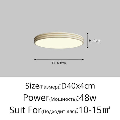Plafonnier rond Bauhaus vert en métal LED pour ambiance cosy