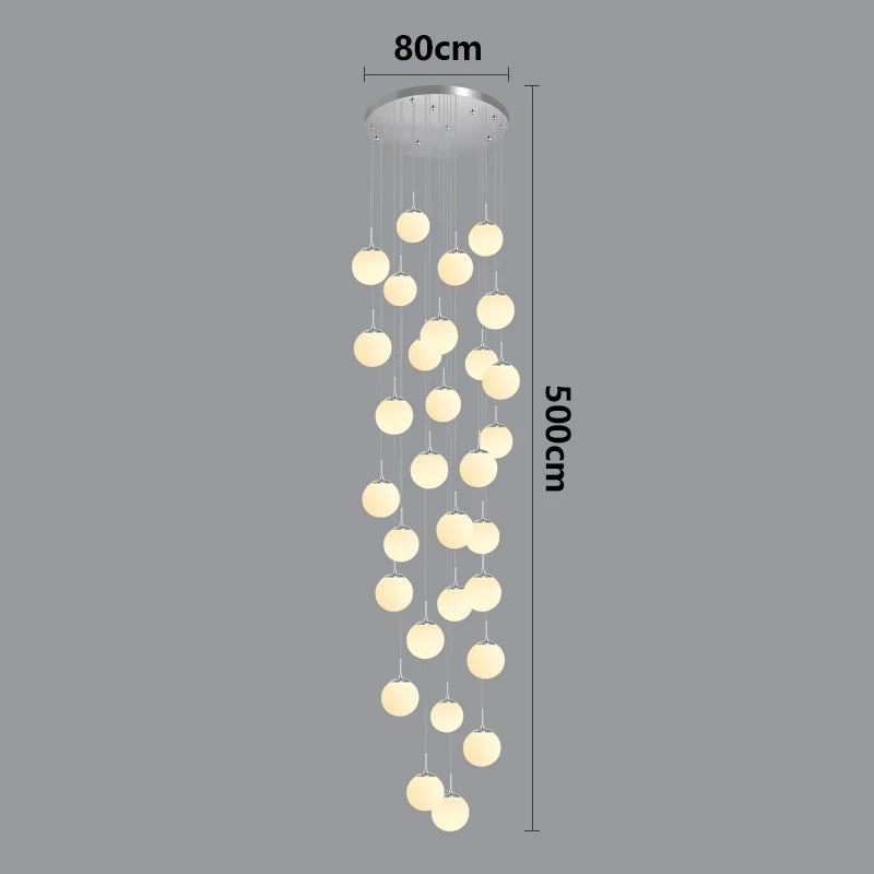 Suspension moderne en acrylique pour salon et salle à manger, lumière réglable
